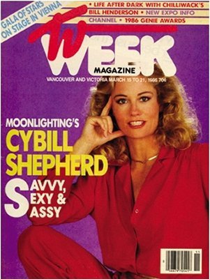 TV Week with Cybill Shepherd cover