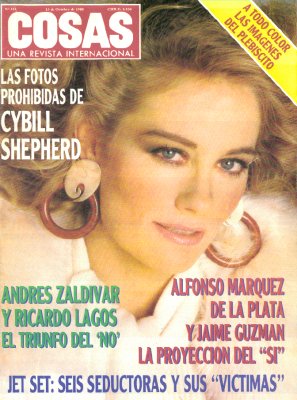 Cosas from Chile with Cybill Shepherd cover