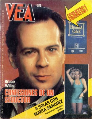 Vea from Chile with Bruce Willis cover