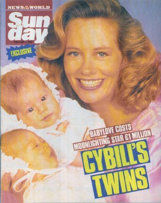 Sun Day from Britian with Cybill and her twins.