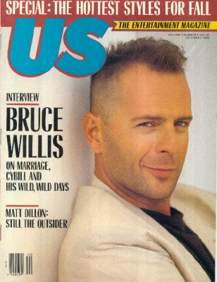 US magzines Oct 1989 Bruce Willis