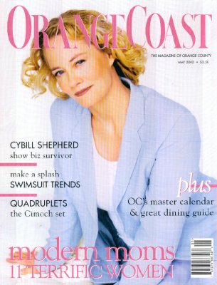 Orange Coast with Cybill Shepherd cover 2003