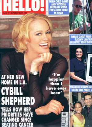 Hello September 2004 with Cybill Shepherd Cover Story