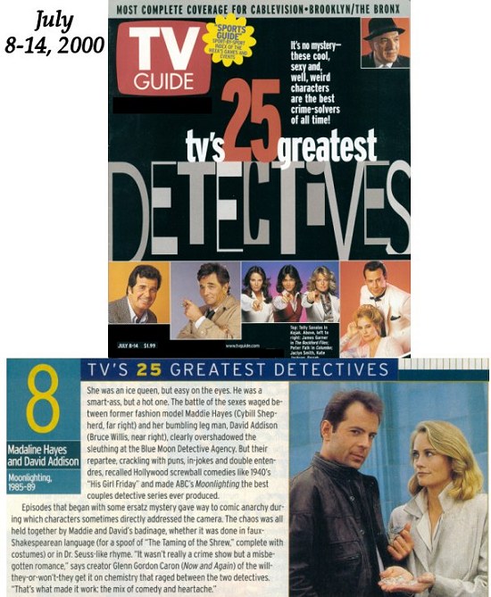 TV Guide Tv's 25 Greatest Detectives