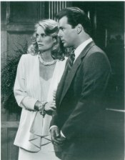 Cybill Shepherd and Bruce Willis of Moonlighting...dressed by Turturice