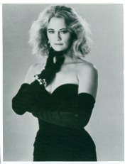 Cybill Shepherd in Turturice formalwear