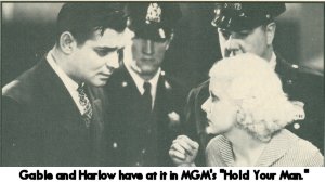 Gable and Harlow in Hold Your Man