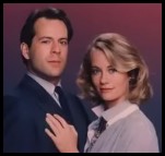 David Addison and Maddie Hayes of Moonlighting